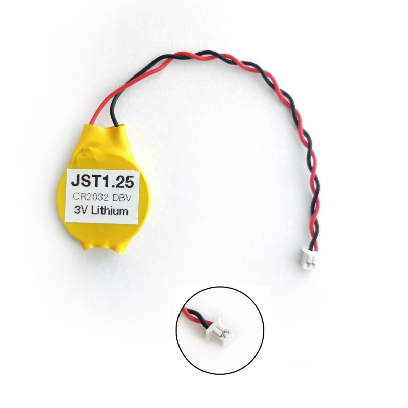 BIOS CMOS RTC patarei CR2032 3V Lithium