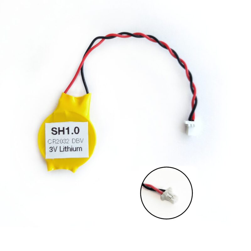 BIOS CMOS RTC patarei CR2032 3V Lithium