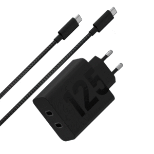 Motorola GaN TurboPower Duo seinalaadija 125W USB-C